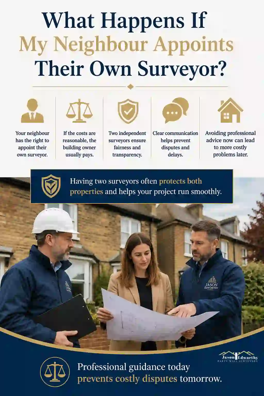 What Happens If My Neighbour Appoints Their Own Surveyor Chippenham?